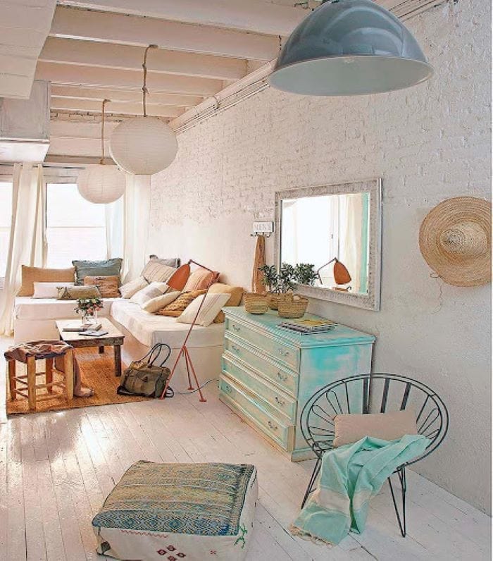 estilo de decoración ecléctico vintage