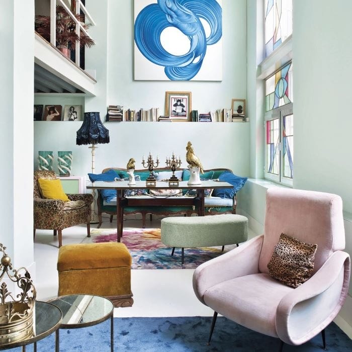 Decoración ecléctico estilo chic