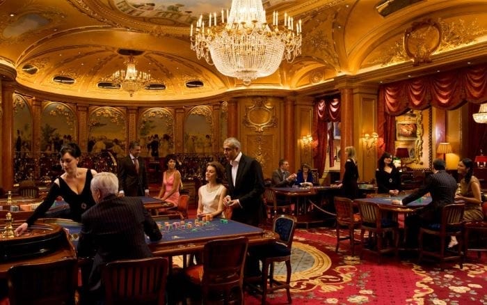 Interior casino de Londres