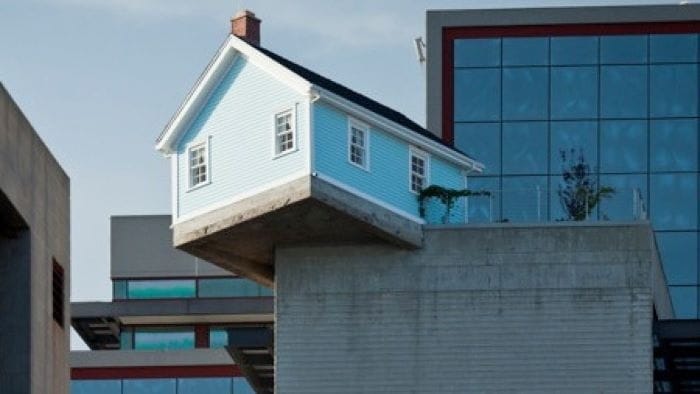 Casa colgada en San Diego