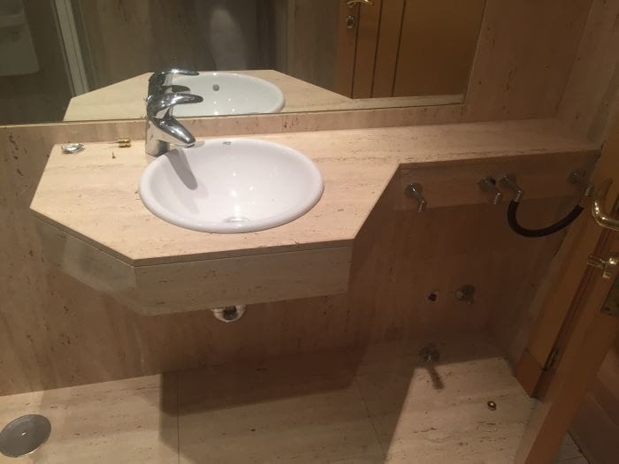 Lavabo antes de Proyectos Pilar