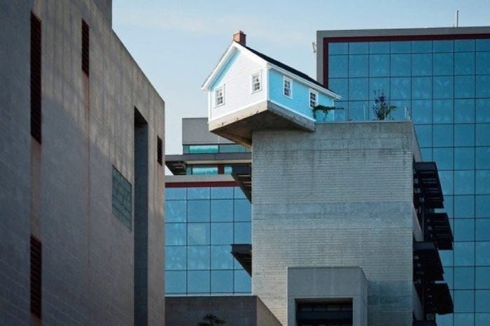 Casa colgada en San Diego