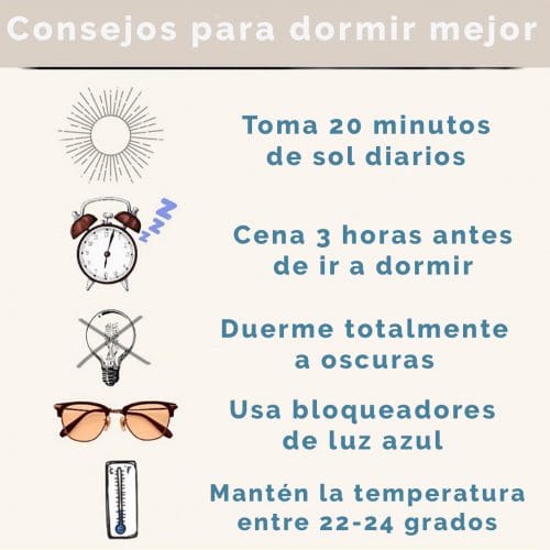 Recomendaciones para dormir bien en verano