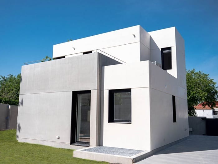 casa modular concreto