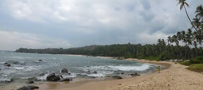 Playas del sur de Sri Lanka