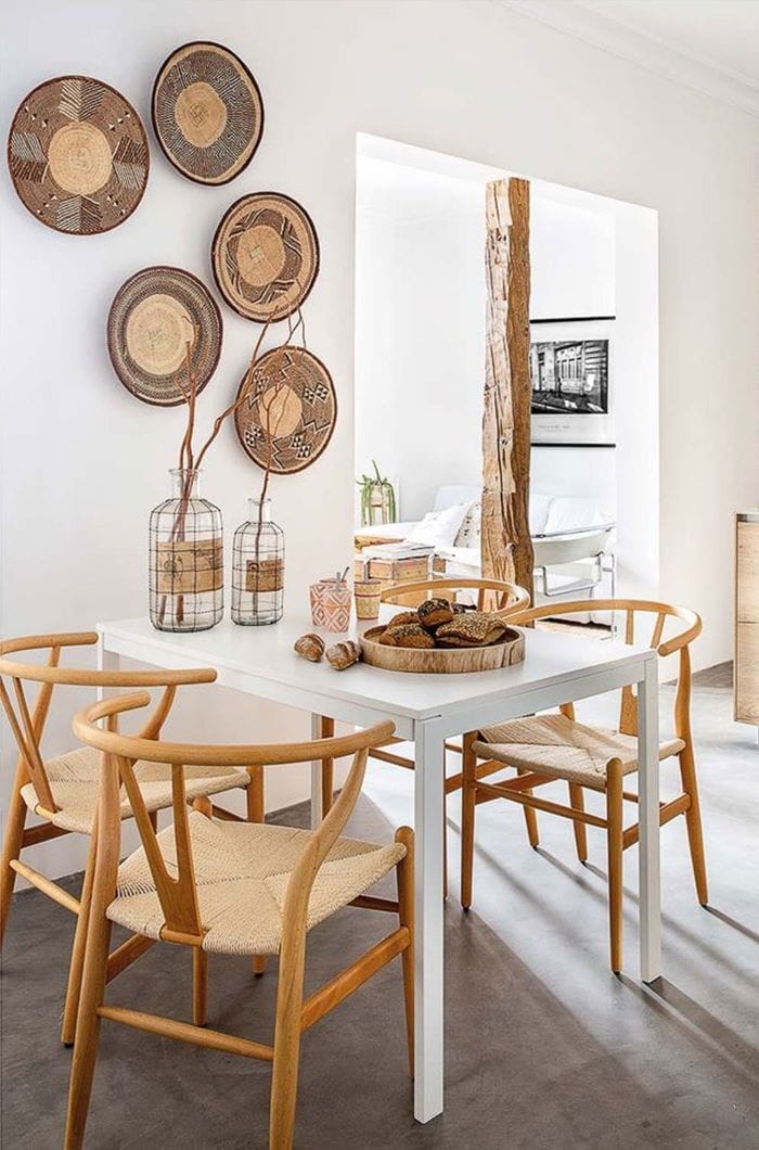 Platos africanos de pared