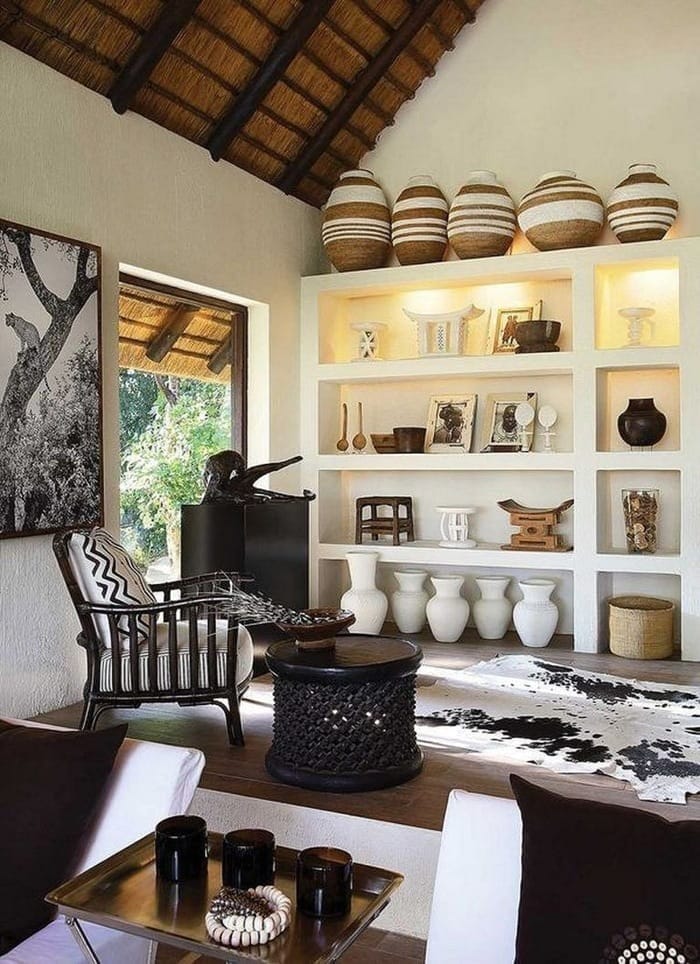 estilo africano hogar