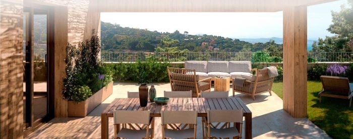 Vivienda con jardín en venta