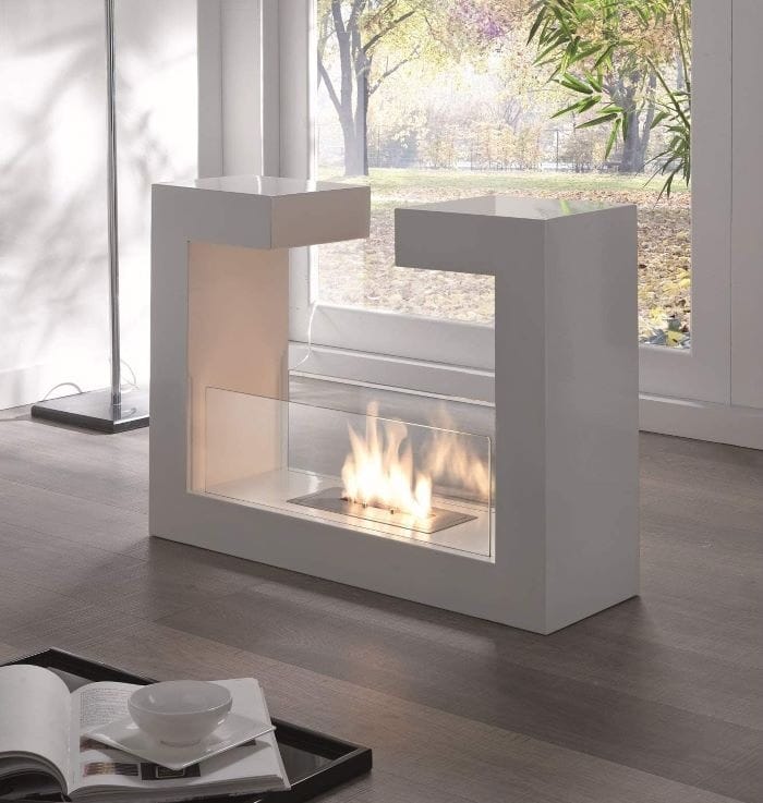 chimenea de bioetanol