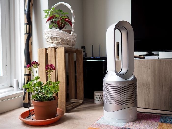 Purificador de diseño Dyson con 3 funciones diferentes 