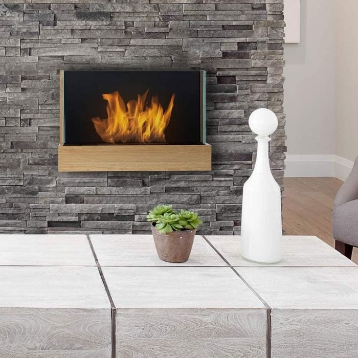 chimenea de diseño de bioetanol