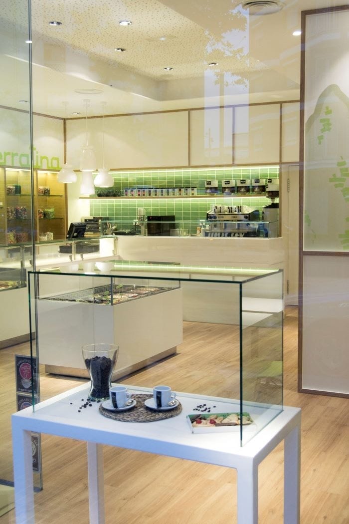 Interior de la pastelería Montserratina, Barcelona