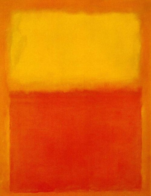 obra Rothko expresionismo asbtracto