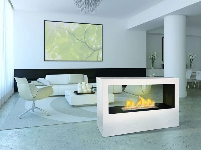 chimenea de bioetanol de diseño