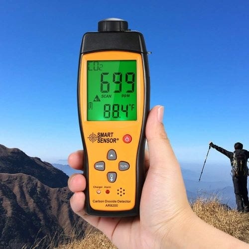 Medidor CO2 Profesional - Medidor Calidad Aire Ozono O3