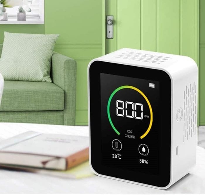 6 medidores y detectores de CO2 para tener limpio el aire de tu hogar