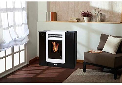 chimenea de diseño con pellets