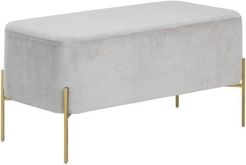 Banco Harper de color gris de Westwing