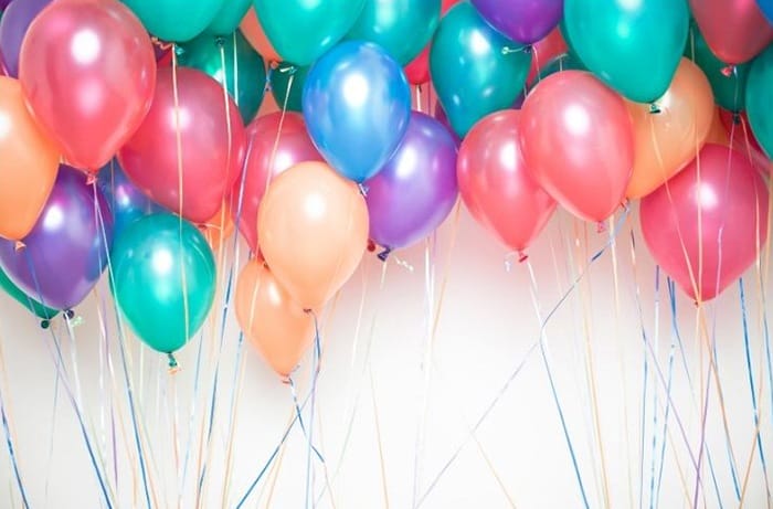 decorar navidad con globos