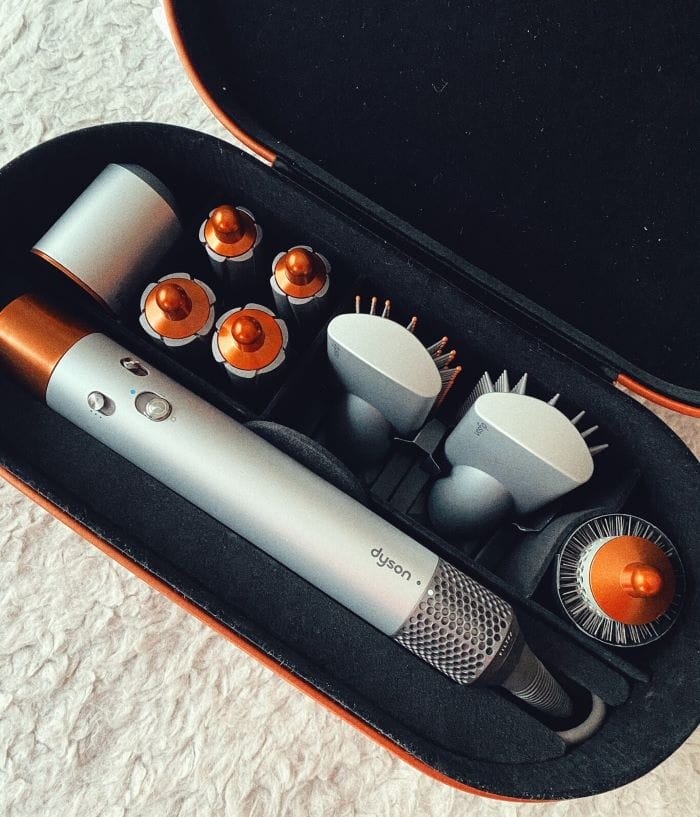 Moldeador de Dyson edición especial para regalar en cobre