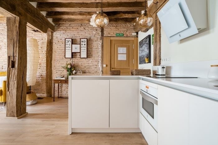 Alojamiento Airbnb para largas estancias equipado de buenos electrodomésticos para cocinar