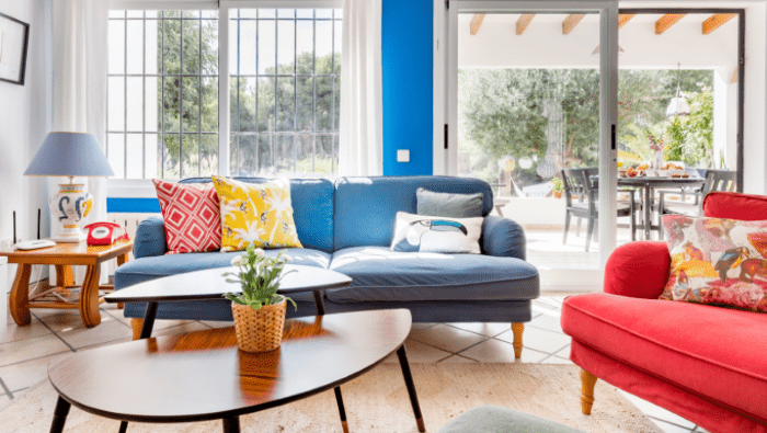 Alojamiento de Airbnb con mucha iluminación ideal para largas estancias