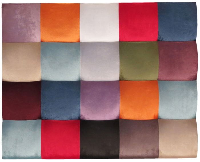 Cabecero de Westwing muy colorido