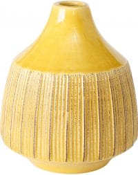 Jarrón Menos de Westwing en color amarillo, muy original para decorar tu casa