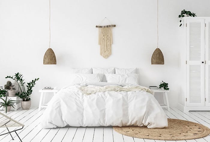 decoracion minimalista dormir