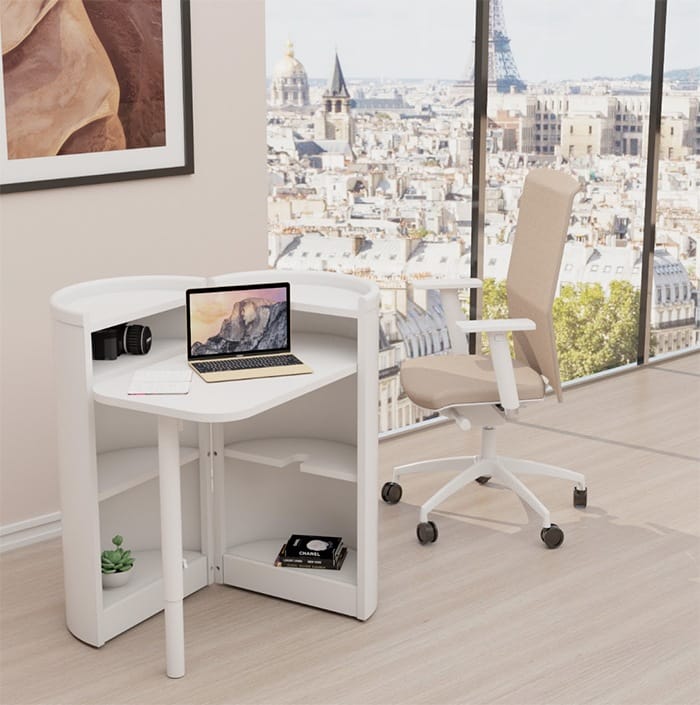 mesa extensible modulo cilindrico