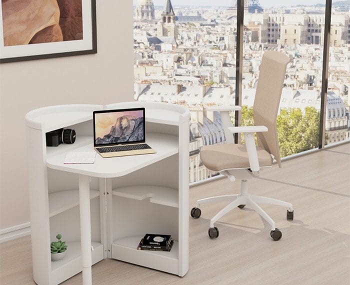 mesa extensible modulo cilindrico