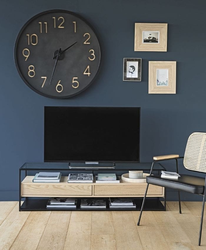 reloj-bicolor-estilo-contemporáneo de Maisons du Monde