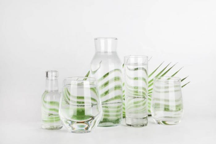 Objetos de cristal sostenibles