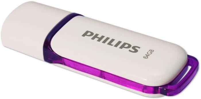 USB Philips como regalo unisex en San Valentín. 