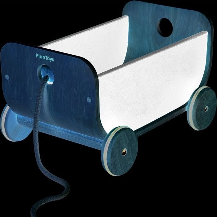 Juguete de madera carrito de vagón