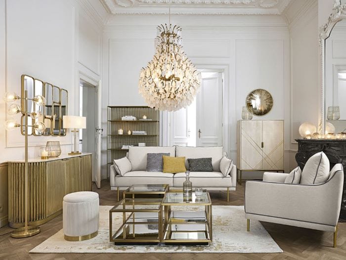 taburete o baúl de estilo vintage Maisons du Monde