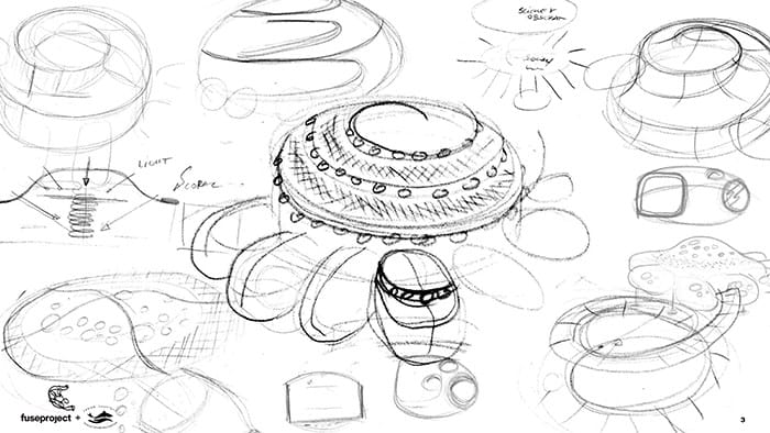 bocetos edificio submarino