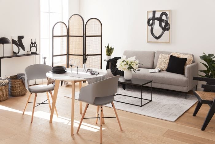 ambiente con color greige de westwing