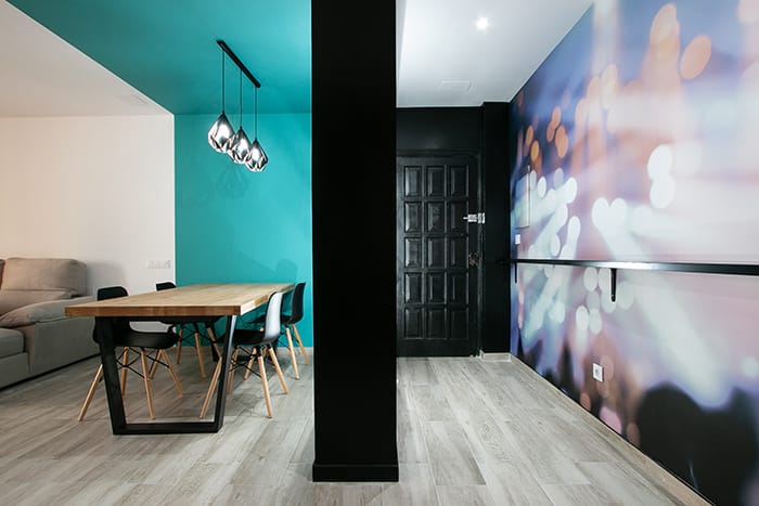 pintura sectorizada comedor