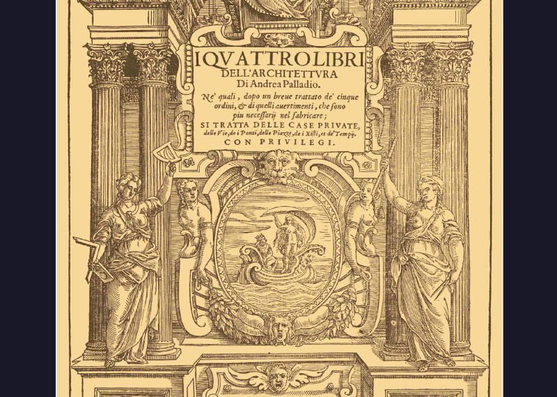 Libros: Los cuatro libros de la arquitectura