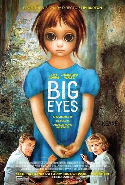 Big eyes portada pelicula