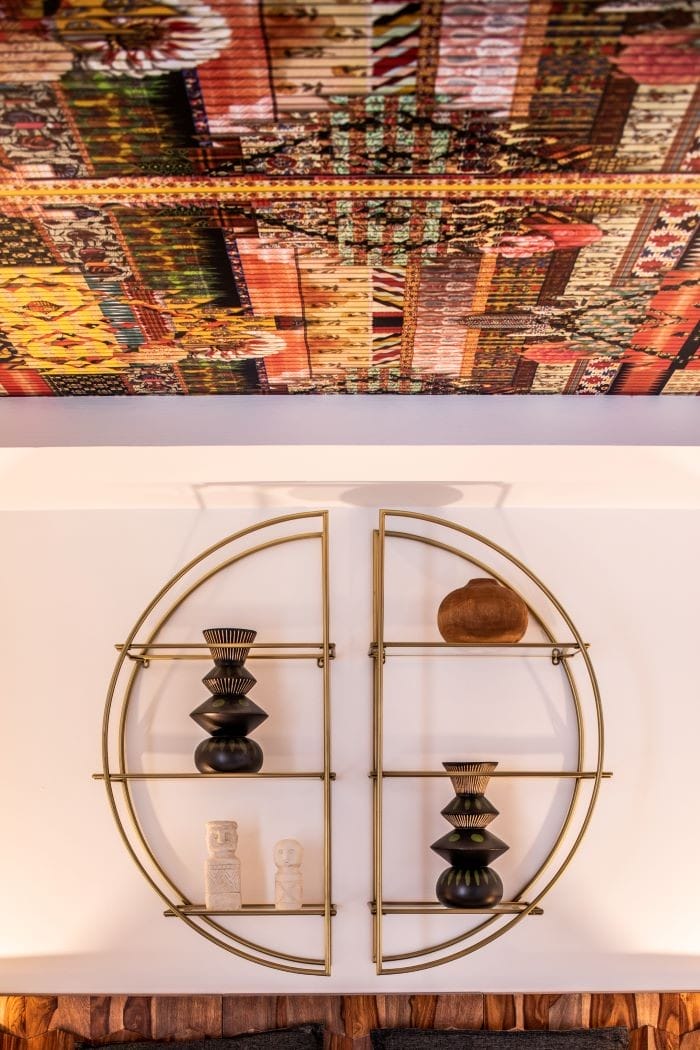 Detalle la habitación Madras del hotel Suites