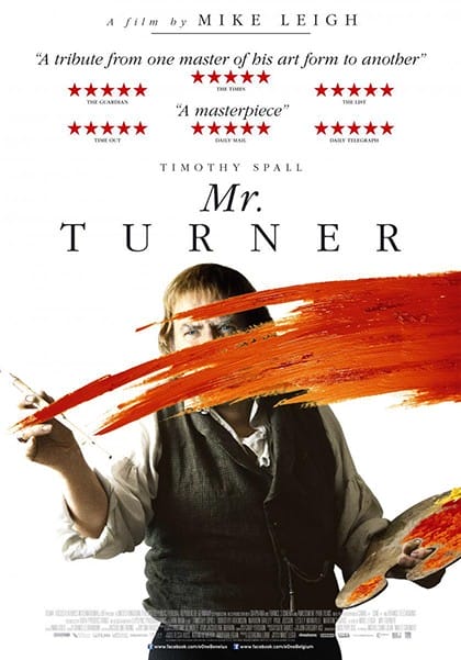 Mr. Turner portada pelicula