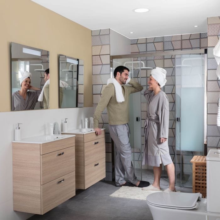 Ahorrar agua en el baño con productos de Leroy Merlin