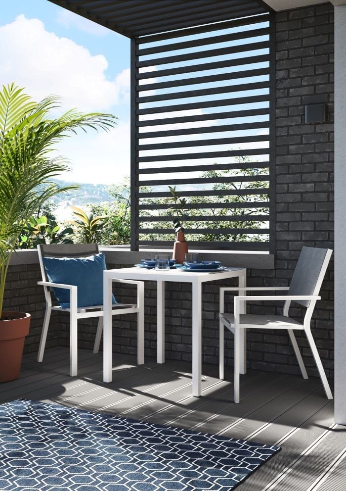 muebles de jardin o terraza serie salonica de leroy merlin