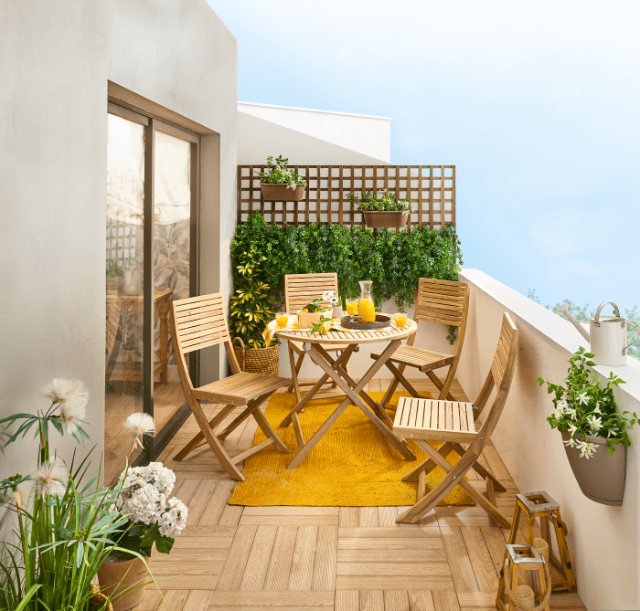 muebles de jardin serie solis de leroy merlin