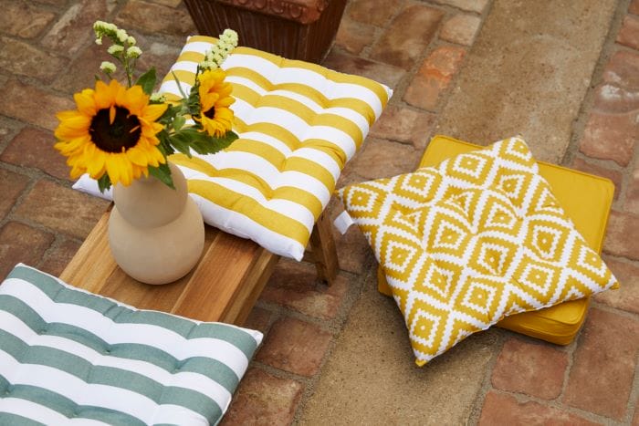 Cojines para el exterior de tu terraza de Westwing