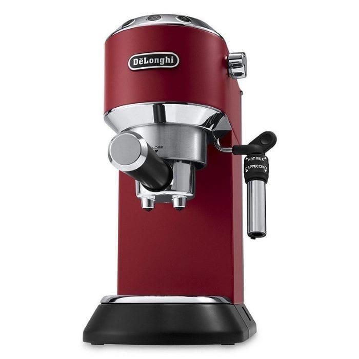 cafetera DeLonghi roja para regalar a tu madre