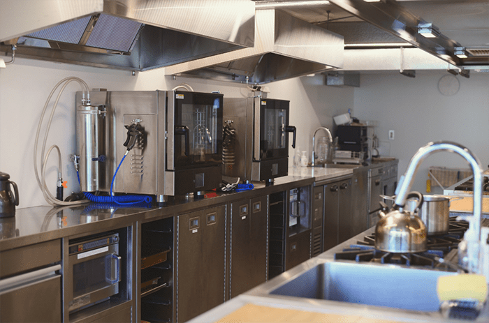 cocina comunitaria para cocinar más de uno