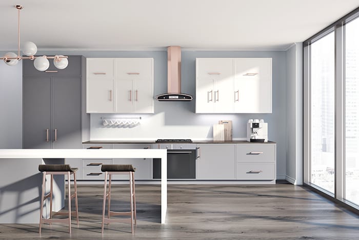 cocina grande y elegante